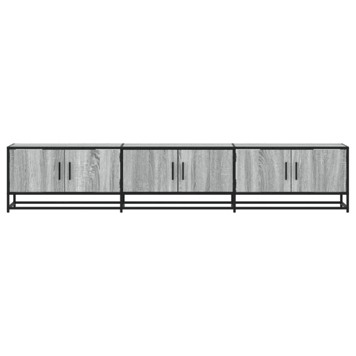Móvel de TV - Modulo de TV - Armário de TV 210x35x41 cm derivados de madeira cinzento sonoma