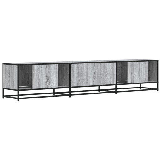 Móvel de TV - Modulo de TV - Armário de TV 210x35x41 cm derivados de madeira cinzento sonoma