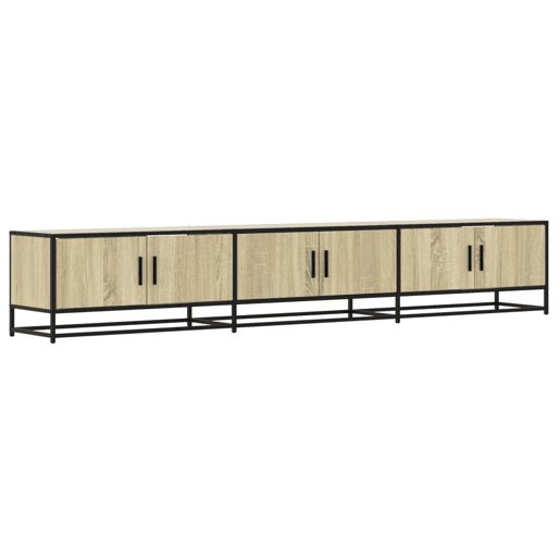 Móvel de TV - Modulo de TV - Armário de TV 240x35x41 cm derivados de madeira carvalho sonoma