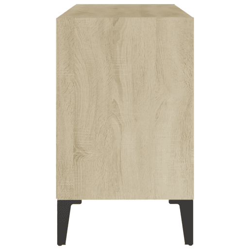 Móvel de TV - Modulo de TV - Armário de TV com pernas em metal 69,5x30x50 cm carvalho sonoma