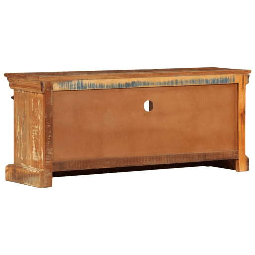Móvel de TV - Modulo de TV - Armário de TV 110x30x45 cm madeira recuperada maciça