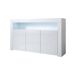 Aparador Salón comedor 3 puertas LED Aker Muebles Bonitos 155 Aparador Salón comedor 3 puertas LED Aker Muebles Bonitos 155 Blanco