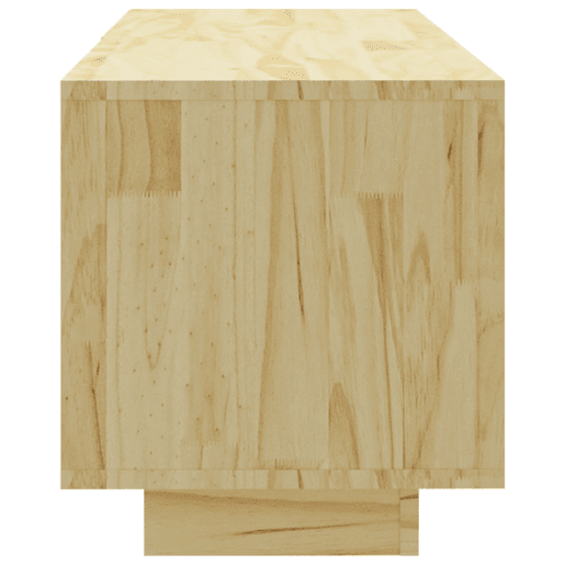 Móvel de TV - Modulo de TV - Armário de TV 110x30x33,5 cm madeira de pinho maciça