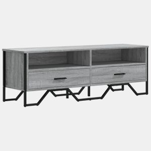 Móvel de TV - Modulo de TV - Armário de TV 122x34x41 cm derivados de madeira cinzento sonoma