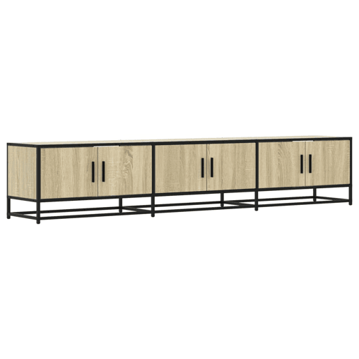 Móvel de TV - Modulo de TV - Armário de TV 210x35x41 cm derivados de madeira carvalho sonoma