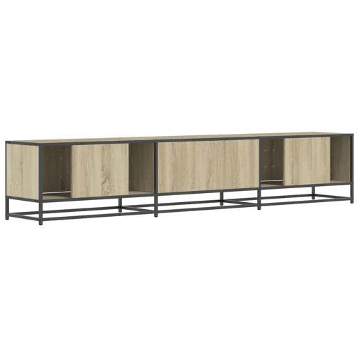 Móvel de TV - Modulo de TV - Armário de TV 210x35x41 cm derivados de madeira carvalho sonoma