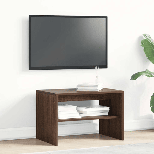 Móvel de TV - Modulo de TV - Armário de TV 60x40x40 cm derivados de madeira carvalho castanho