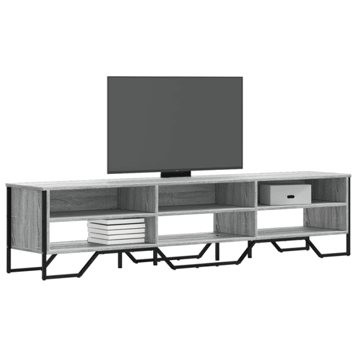 Móvel de TV - Modulo de TV - Armário de TV 180x34x41 cm derivados de madeira cinzento sonoma