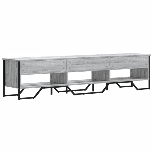 Móvel de TV - Modulo de TV - Armário de TV 180x34x41 cm derivados de madeira cinzento sonoma