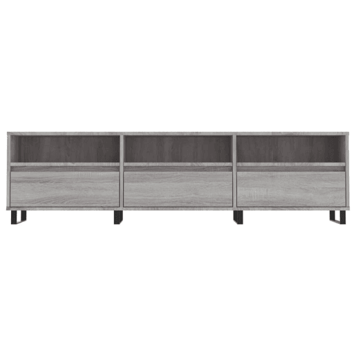 Móvel de TV - Modulo de TV - Armário de TV 150x30x44,5 cm derivados de madeira cinzento sonoma