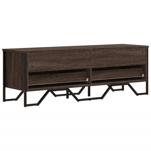 Móvel de TV - Modulo de TV - Armário de TV 122x34x41 cm derivados de madeira carvalho castanho