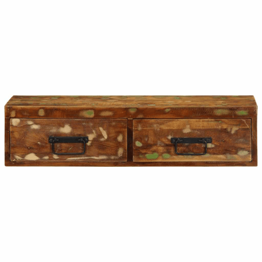 Armário de TV - Móvel de TV para parede 80x30x19 cm madeira recuperada maciça Armário de TV - Móvel de TV para parede 80x30x19 cm madeira recuperada maciça