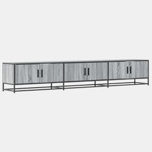 Móvel de TV - Modulo de TV - Armário de TV 240x35x41 cm derivados de madeira cinzento sonoma