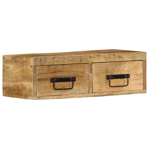 Armário de TV - Móvel de TV para parede 60x30x19 cm mangueira áspera maciça Armário de TV - Móvel de TV para parede 60x30x19 cm mangueira áspera maciça