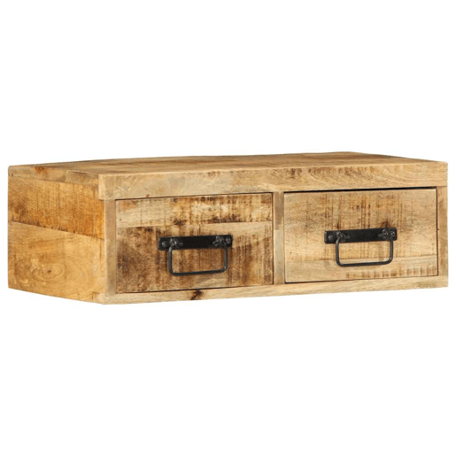 Armário de TV - Móvel de TV para parede 60x30x19 cm mangueira áspera maciça Armário de TV - Móvel de TV para parede 60x30x19 cm mangueira áspera maciça