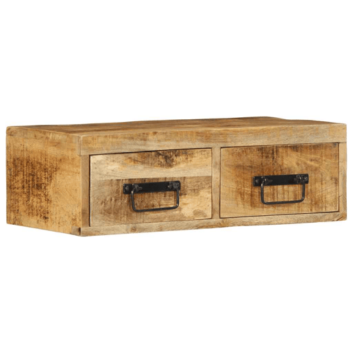 Armário de TV - Móvel de TV para parede 60x30x19 cm mangueira áspera maciça Armário de TV - Móvel de TV para parede 60x30x19 cm mangueira áspera maciça