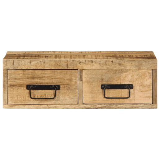 Armário de TV - Móvel de TV para parede 60x30x19 cm mangueira áspera maciça Armário de TV - Móvel de TV para parede 60x30x19 cm mangueira áspera maciça