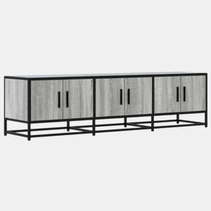 Móvel p TV, Armário de TV 150x35x41 cm deriv. madeirametal cinzento sonoma