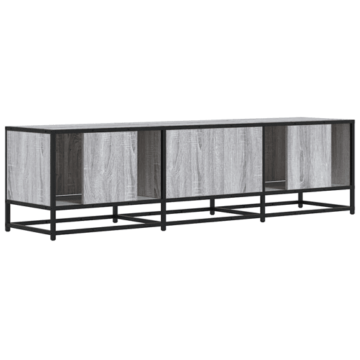Móvel p TV, Armário de TV 150x35x41 cm deriv. madeirametal cinzento sonoma
