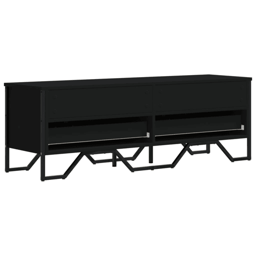 Móvel de TV - Modulo de TV - Armário de TV 122x34x41 cm derivados de madeira preto