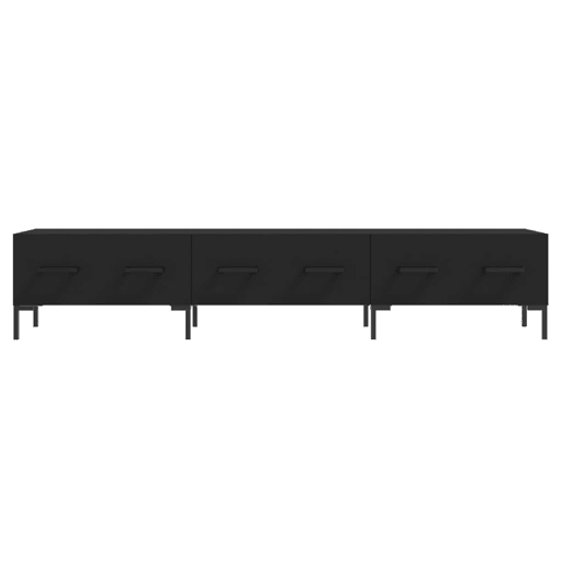 Móvel de TV - Modulo de TV - Armário de TV 80x36x50 cm derivados de madeira preto