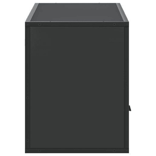Móvel para TV - Móvel de TV - Armário de TV 100x31x39,5 cm derivados de madeirametal preto