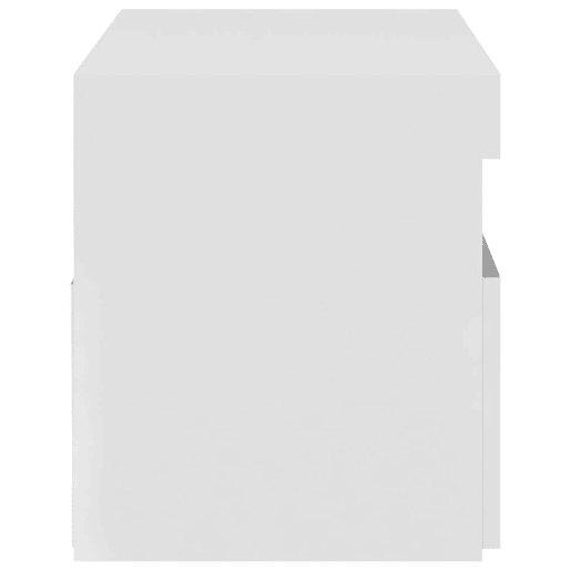 Móvel de TV - Modulo de TV - Armário de TV com luzes LED 75x35x40 cm branco