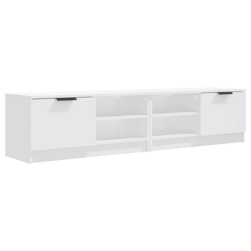 Móveis para TV - Armários de TV 2 pcs 80x35x36,5 cm madeira processada branco