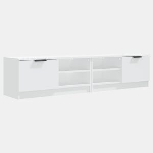 Móveis para TV - Armários de TV 2 pcs 80x35x36,5 cm madeira processada branco