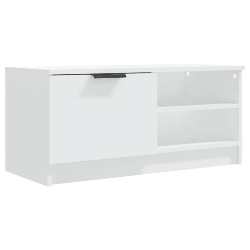 Móveis para TV - Armários de TV 2 pcs 80x35x36,5 cm madeira processada branco