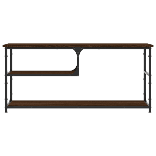 Móvel TV - Modulo de TV - Armário de TV 103x38x46,5 cm derivados madeiraaço carvalho castanho