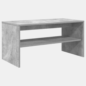Móvel de TV - Modulo de TV - Armário de TV 80x40x40 cm contraplacado cinzento cimento