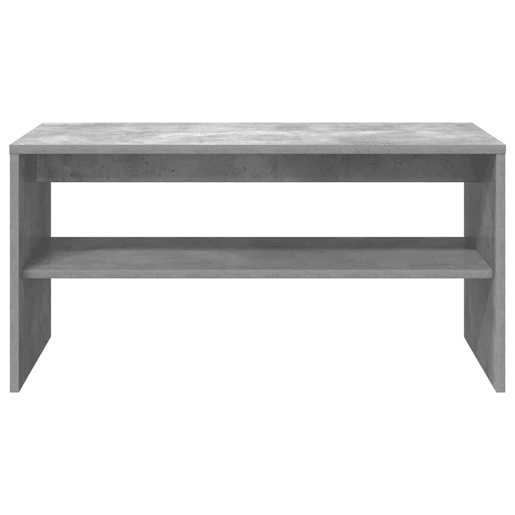 Móvel de TV - Modulo de TV - Armário de TV 80x40x40 cm contraplacado cinzento cimento