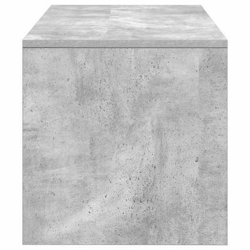 Móvel de TV - Modulo de TV - Armário de TV 80x40x40 cm contraplacado cinzento cimento