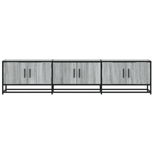 Móvel de TV - Modulo de TV - Armário de TV 180x35x41 cm derivados de madeira cinzento sonoma
