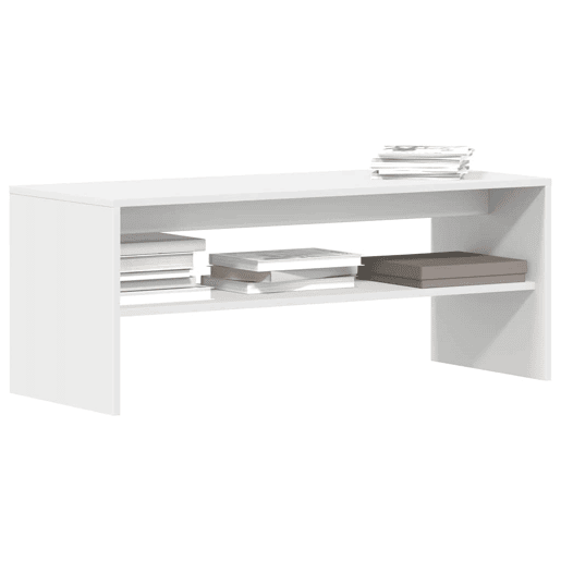Móvel de TV - Modulo de TV - Armário de TV 100x40x40 cm contraplacado branco