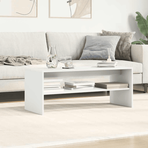 Móvel de TV - Modulo de TV - Armário de TV 100x40x40 cm contraplacado branco