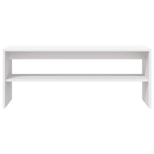 Móvel de TV - Modulo de TV - Armário de TV 100x40x40 cm contraplacado branco