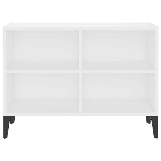 Móvel de TV - Modulo de TV - Armário de TV com pernas em metal 69,5x30x50 cm branco