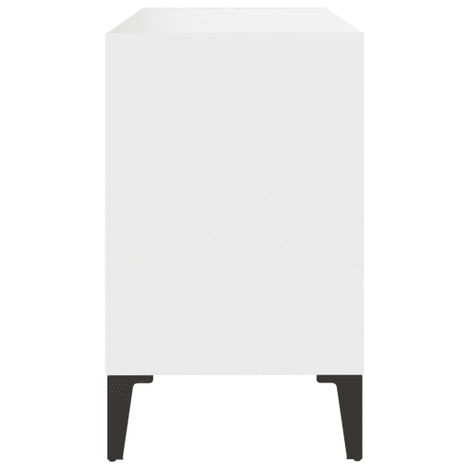 Móvel de TV - Modulo de TV - Armário de TV com pernas em metal 69,5x30x50 cm branco