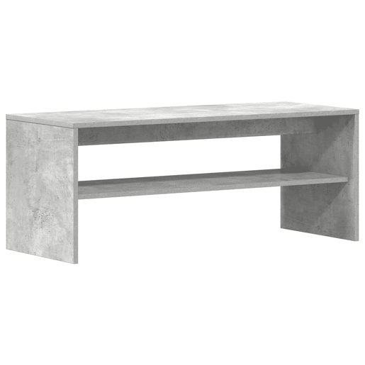 Móvel p TV, Armário de TV 100x40x40 cm derivados de madeira cinzento cimento