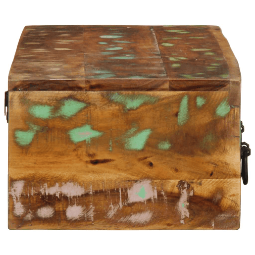 Armário de TV - Móvel de TV para parede 100x30x19cm madeira recuperada maciça