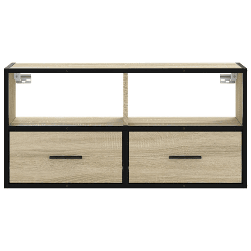 Móvel p TV, Armário de TV 80x31x39,5 cm deriv. madeirametal carvalho sonoma