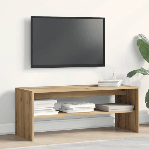 Móvel TV - Modulo de TV - Armário de TV 100x40x40 cm derivados de madeira carvalho artisiano