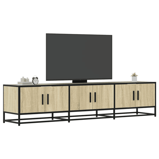 Móvel de TV - Modulo de TV - Armário de TV 180x35x41 cm derivados de madeira carvalho sonoma
