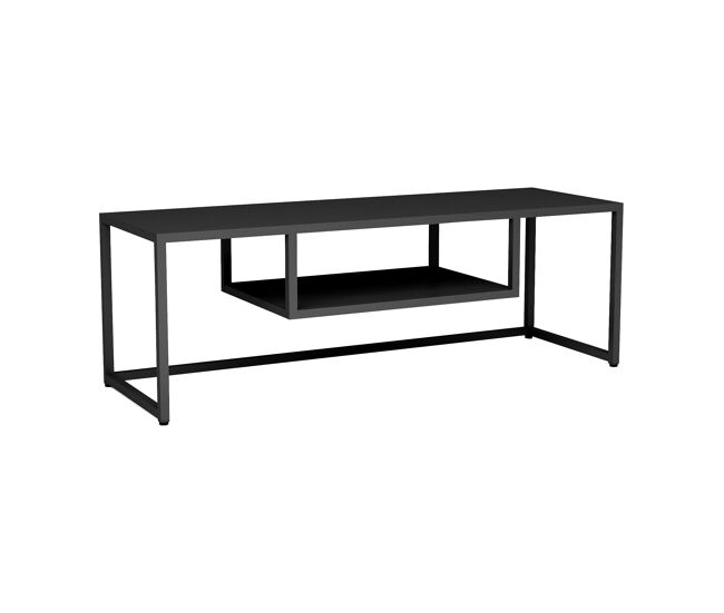 Mueble TV industrial Timeless 120 x 40 x 40 cm negro 03_0007763