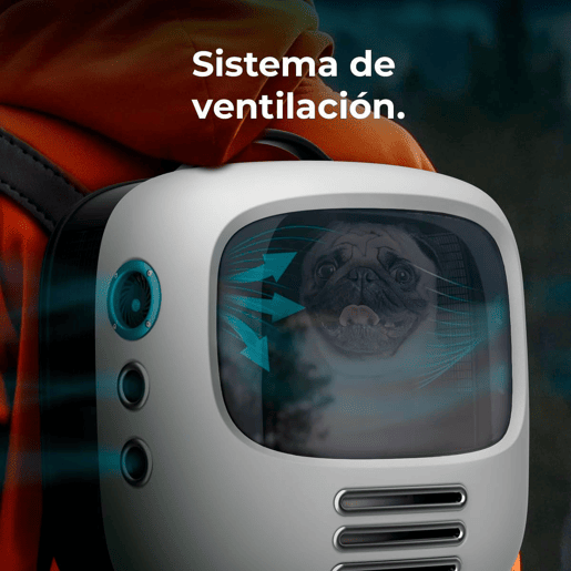 Cecotec Porta-animais multifunções Pumba 1800 Travel Fan Cecotec Porta-animais multifunções Pumba 1800 Travel Fan
