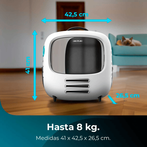 Cecotec Porta-animais multifunções Pumba 1800 Travel Fan Cecotec Porta-animais multifunções Pumba 1800 Travel Fan