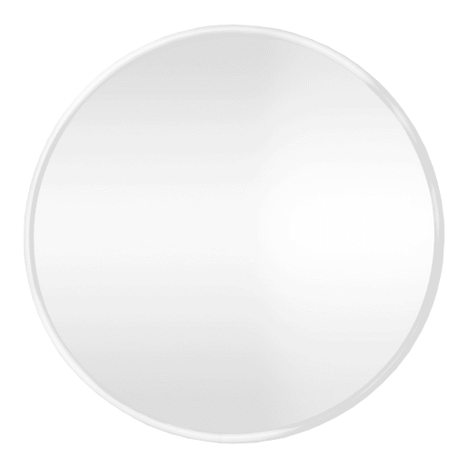 Espelho de parede redondo 50 cm branco fosco 03_0007941