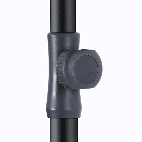 Guarda-sol de varanda retangular 2 x 1 25 m proteção guarda-sol de lona upf 50 com cobertura saco de transporte terraço jardim sem base cinza 12_0000800